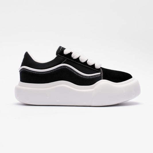 Richmilk 'Drip' Thick Sole Sneaker Black