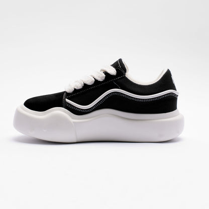 Richmilk 'Drip' Thick Sole Sneaker Black