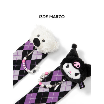 13De Marzo X Kuromi Diamond Chain Stocking