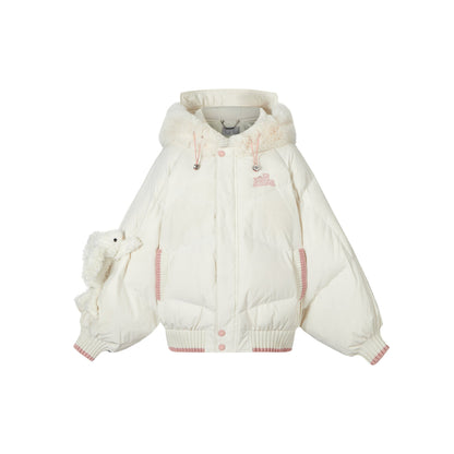 13De Marzo Doozoo Cosplay Rabbit Down Jacket White