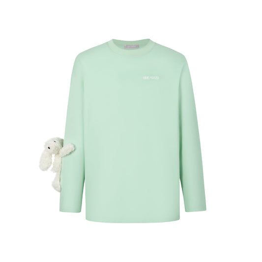 13De Marzo Doozoo Sleeve Bear L/S T-Shirt Green