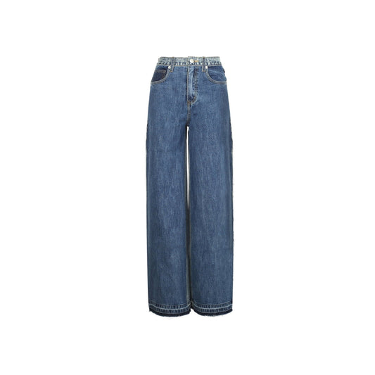 Ann Andelman Two Toned Vintage Oversized Jeans