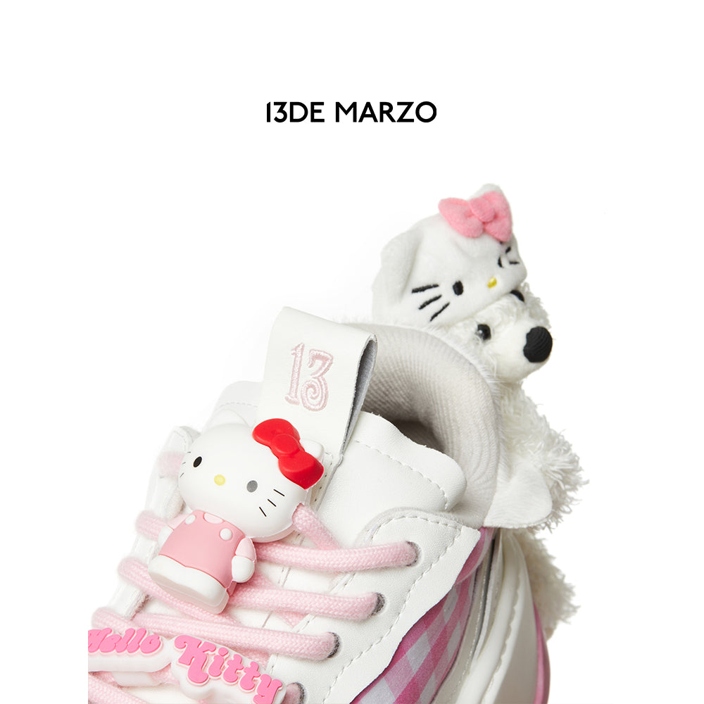 13De Marzo X Hello Kitty Bear Sneaker White