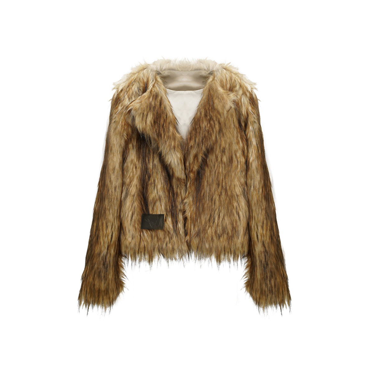 NotAwear Eco Raccoon Fur Fluffy Jacket