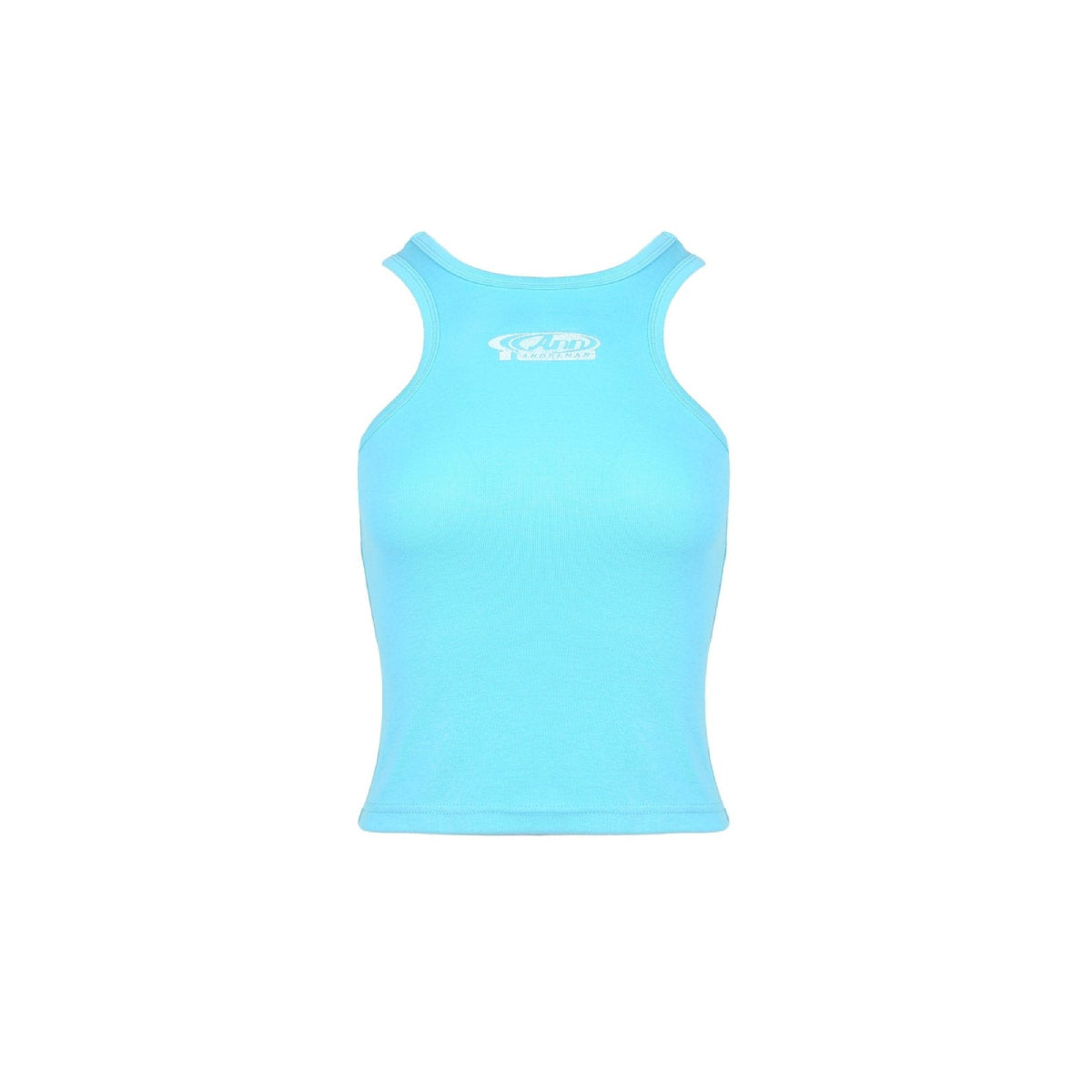 Ann Andelman Logo Printed Tank Vest Blue