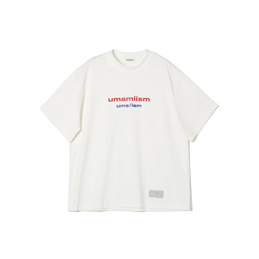 UMAMIISM Basic Logo Oversize T-Shirt White