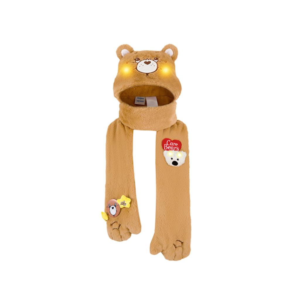 13De Marzo X Care Bears Rainbow Luminous Scarf Brown