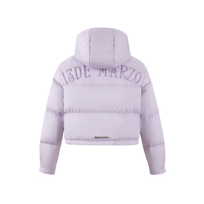 13De Marzo Doozoo Mini Rabbit Button Down Jacket Purple