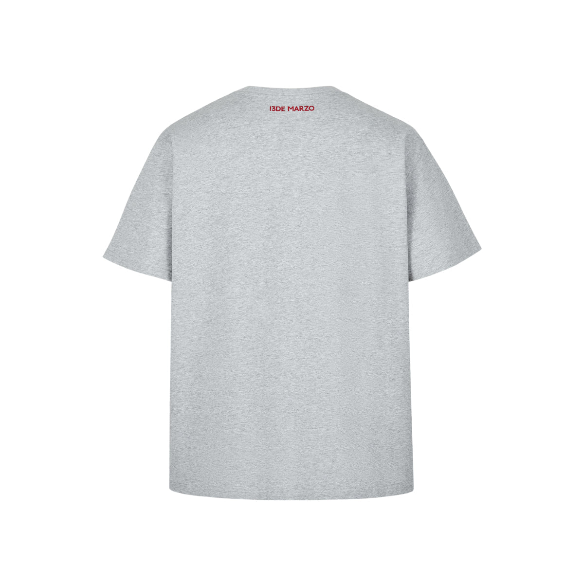 13De Marzo Layered Hamburger T-Shirt Grey