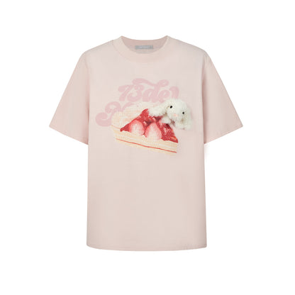 13De Marzo Flavor Cake T-Shirt Pink