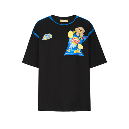 13De Marzo X Lay's Flavor Bear T-Shirt Black