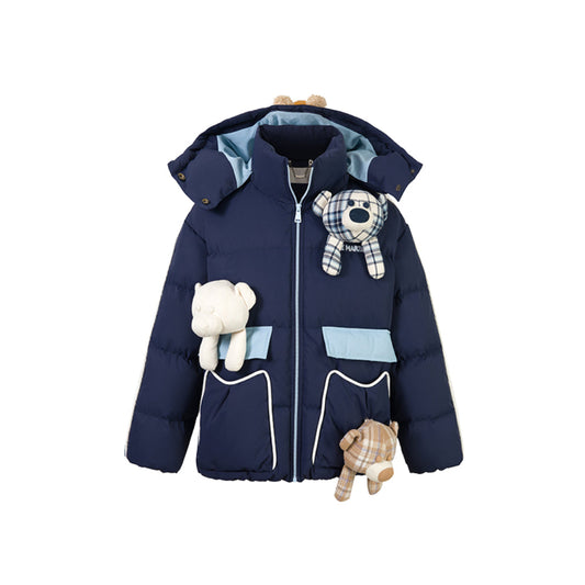 13De Marzo Doozoo Everywhere Down Jacket Navy Blue