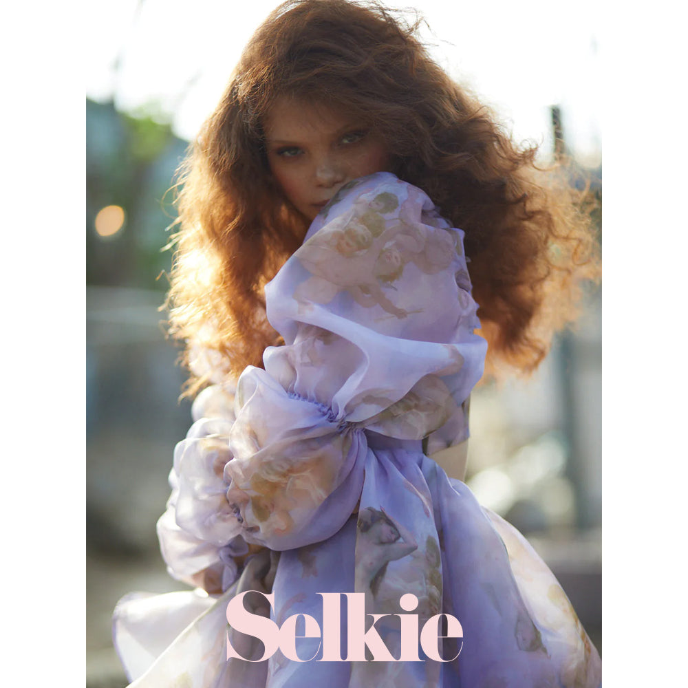 Selkie The Moonlight Puff Dress Purple