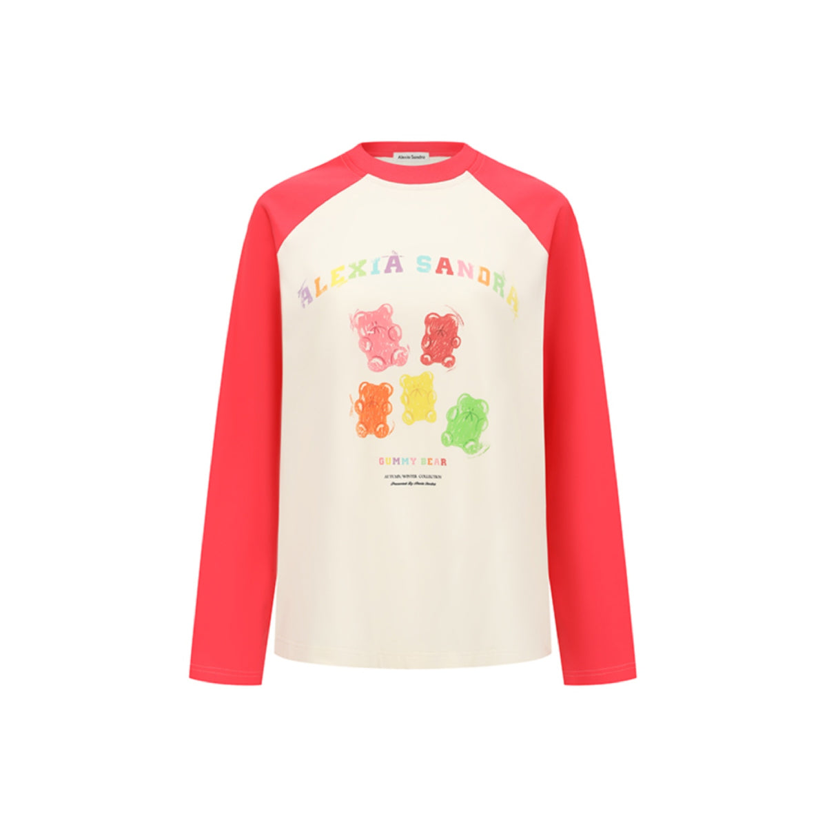 Alexia Sandra Gummy Bears Raglan L/S Tee Red