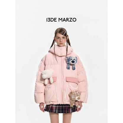 13De Marzo Doozoo Everywhere Down Jacket Pink