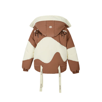 13De Marzo Doozoo Ice Cream Down Jacket Brown