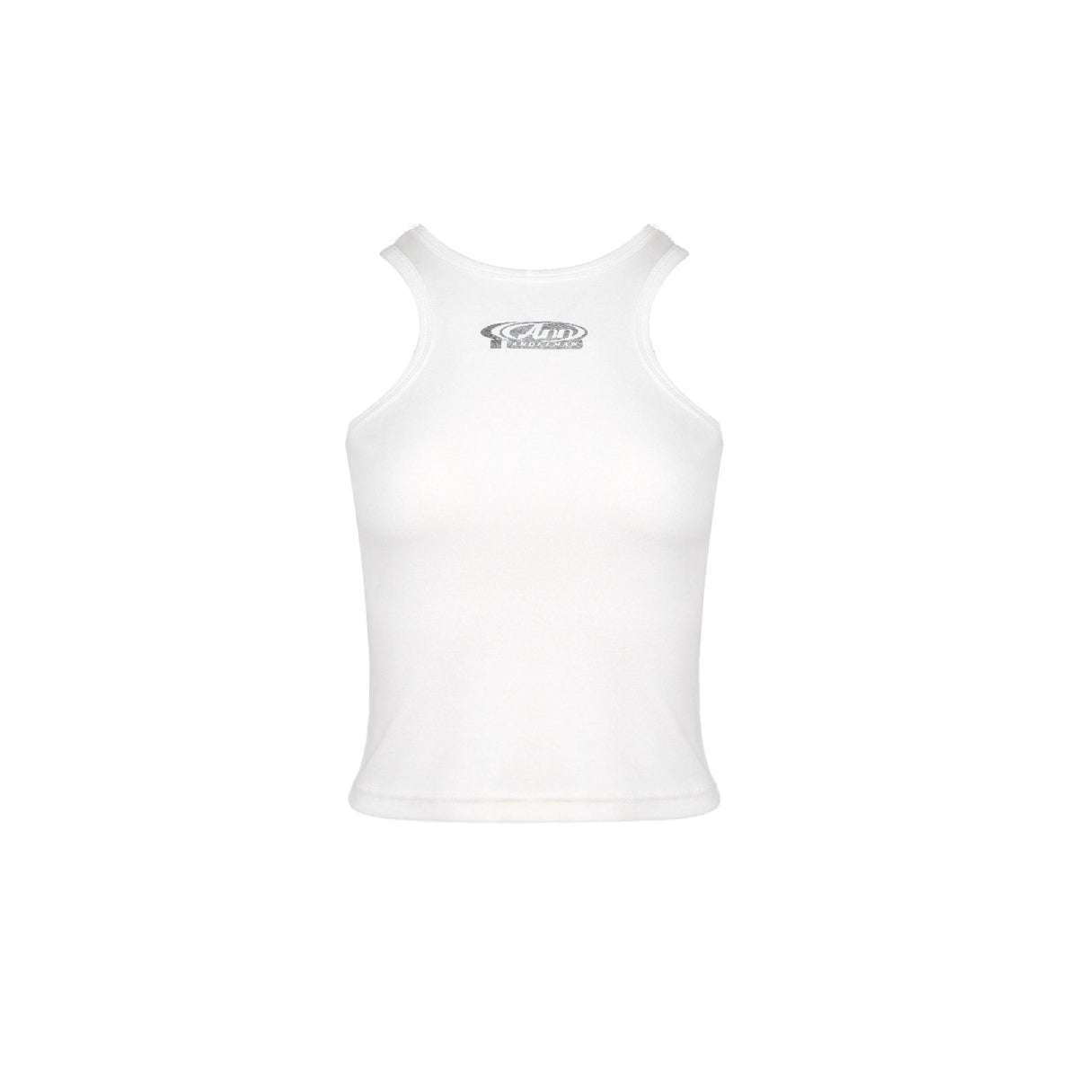 Ann Andelman Logo Printed Tank Vest White