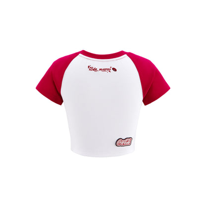 13De Marzo X Coca-Cola Bear Logo Top White