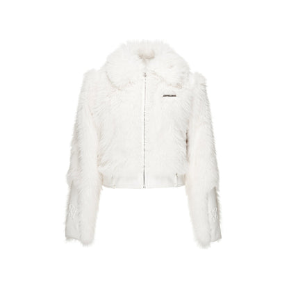 NotAwear St Paul's Night Fur Jacket White