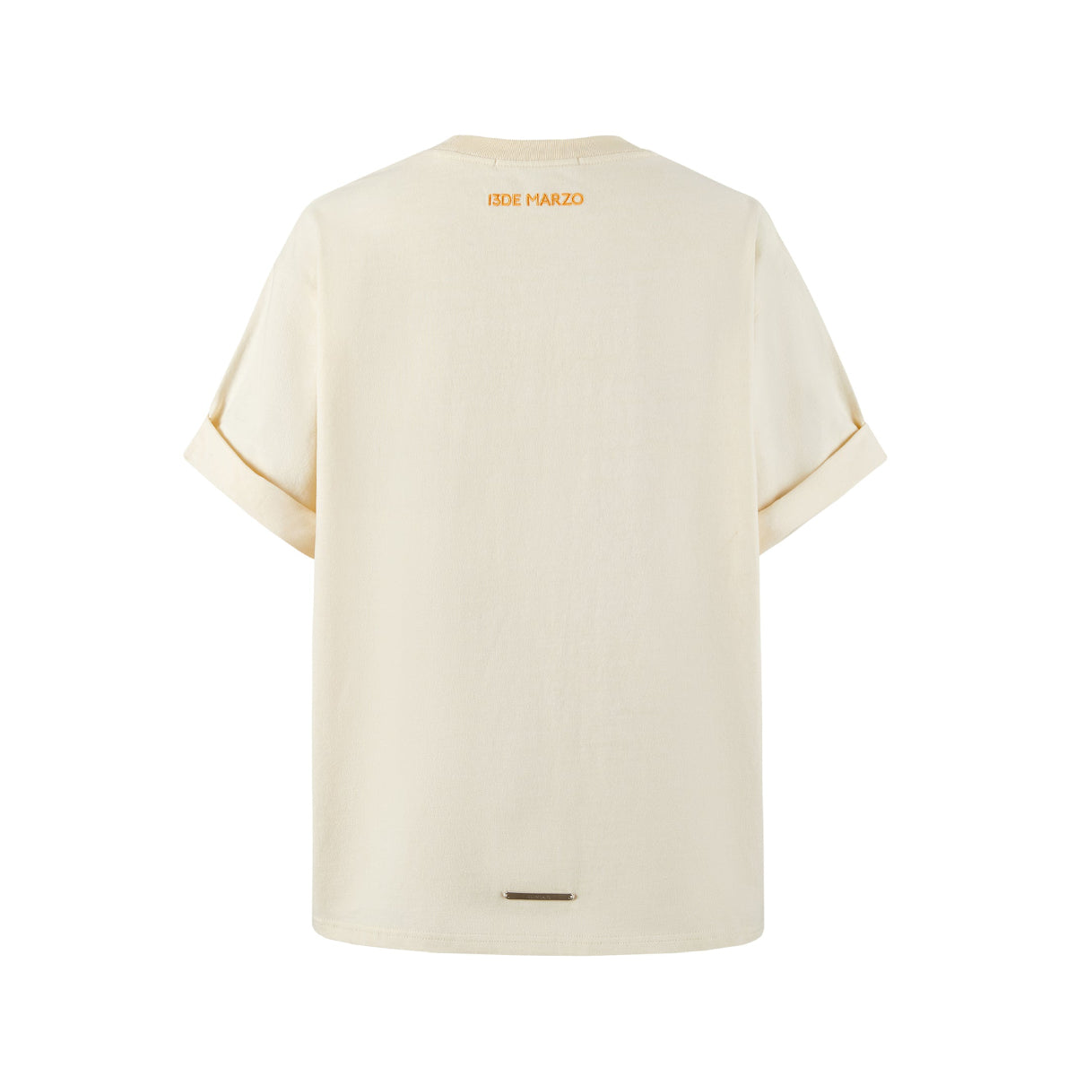 13De Marzo Doozoo Balloon Logo T-Shirt Beige