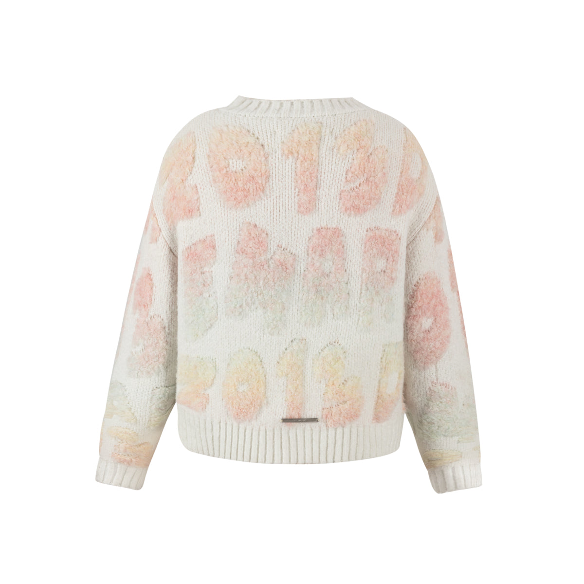 13De Marzo Bear Gradient Logo Cardigan