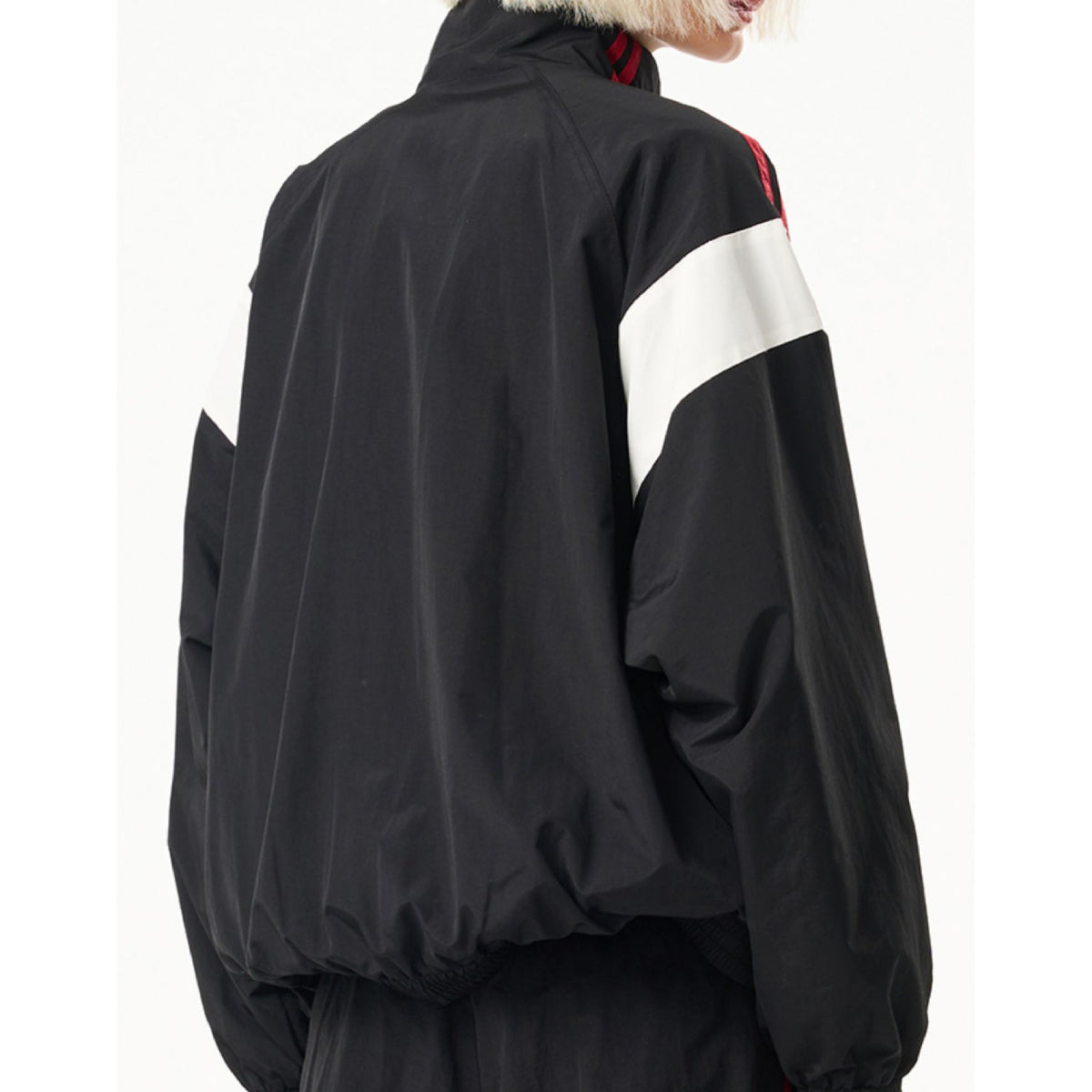 Moditec Color Blocked Racing Jacket Black