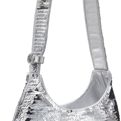 Lost In Echo Sequin Drop Bag Sliver