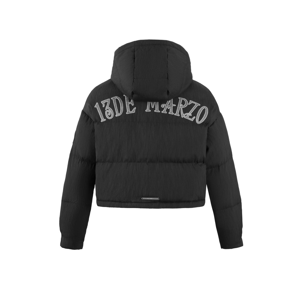 13De Marzo Doozoo Mini Bear Button Down Jacket Black