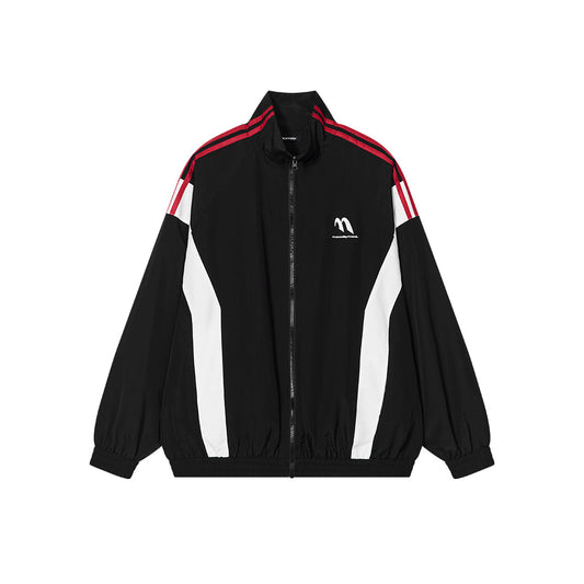 Moditec Color Blocked Racing Jacket Black