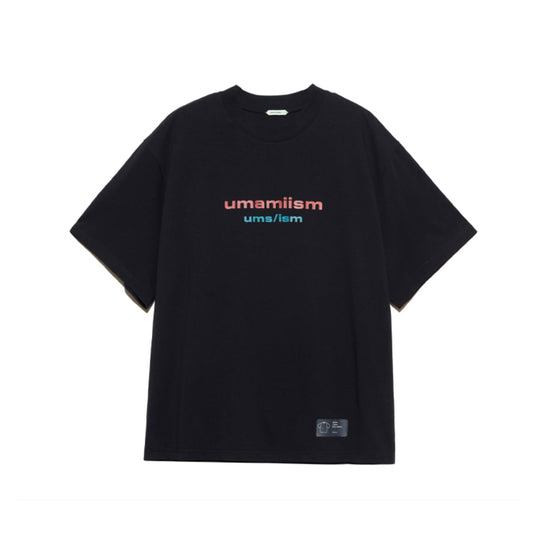 UMAMIISM Basic Logo Oversize T-Shirt Black