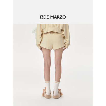 13De Marzo Doozoo Sweat Shorts Beige