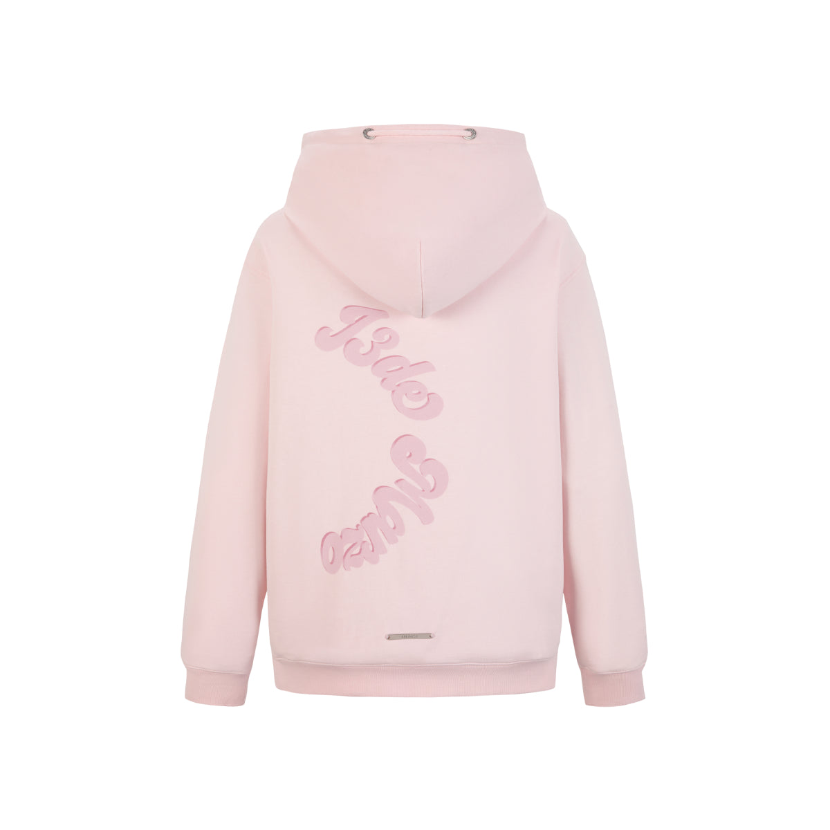 13De Marzo String Magnetic Bear Hoodie Pink