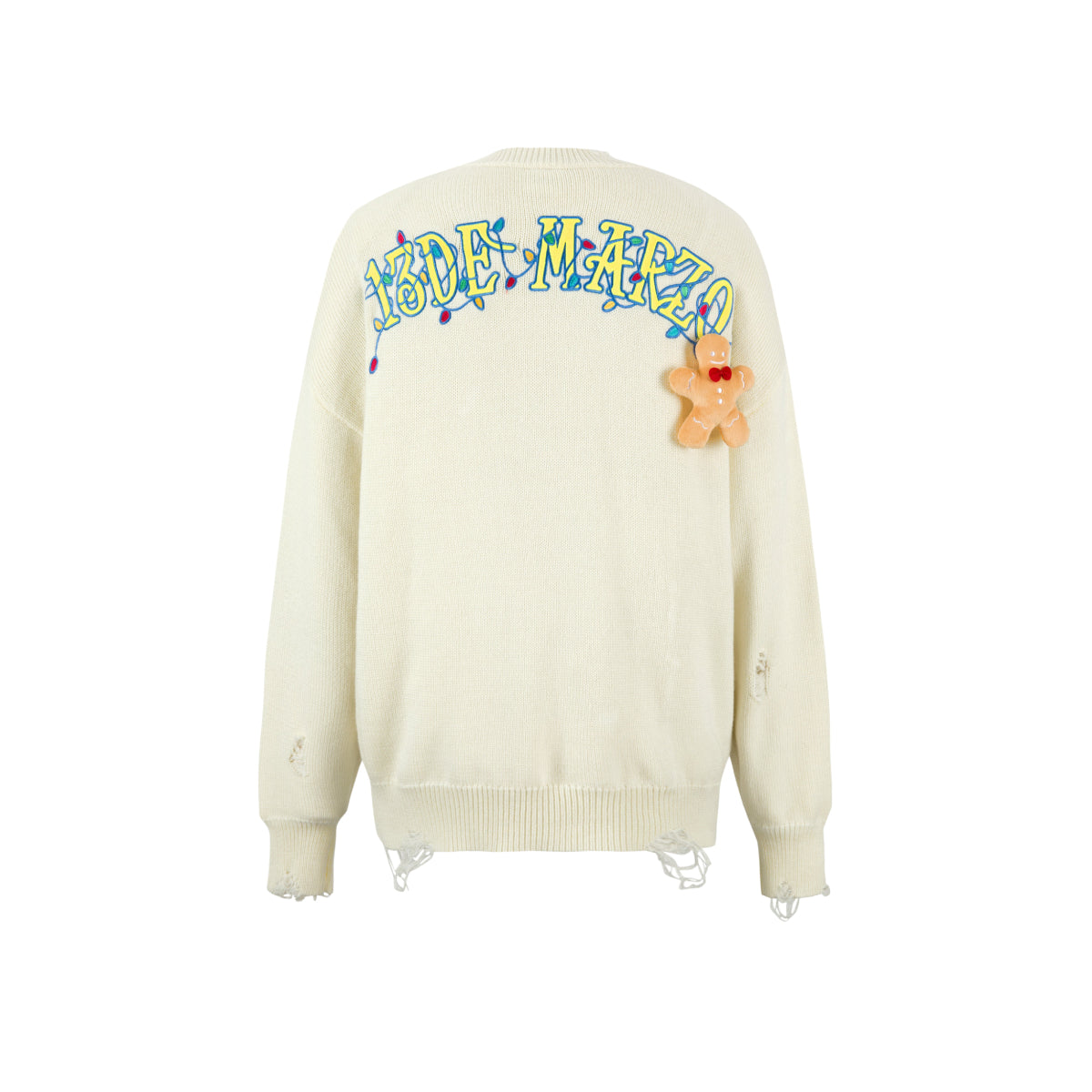 13De Marzo X Looney Tunes Tweety Christmas Sweater Cream