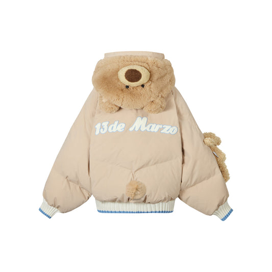 13De Marzo Doozoo Cosplay Bear Down Jacket Khaki