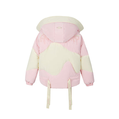 13De Marzo Doozoo Ice Cream Down Jacket Pink