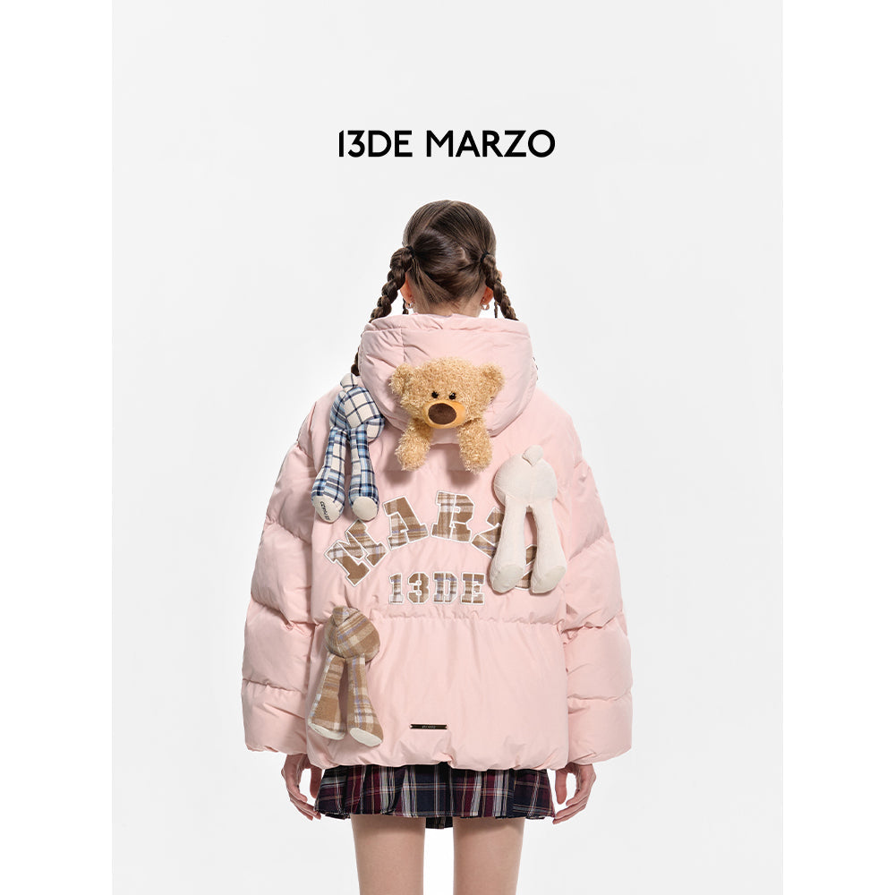 13De Marzo Doozoo Everywhere Down Jacket Pink