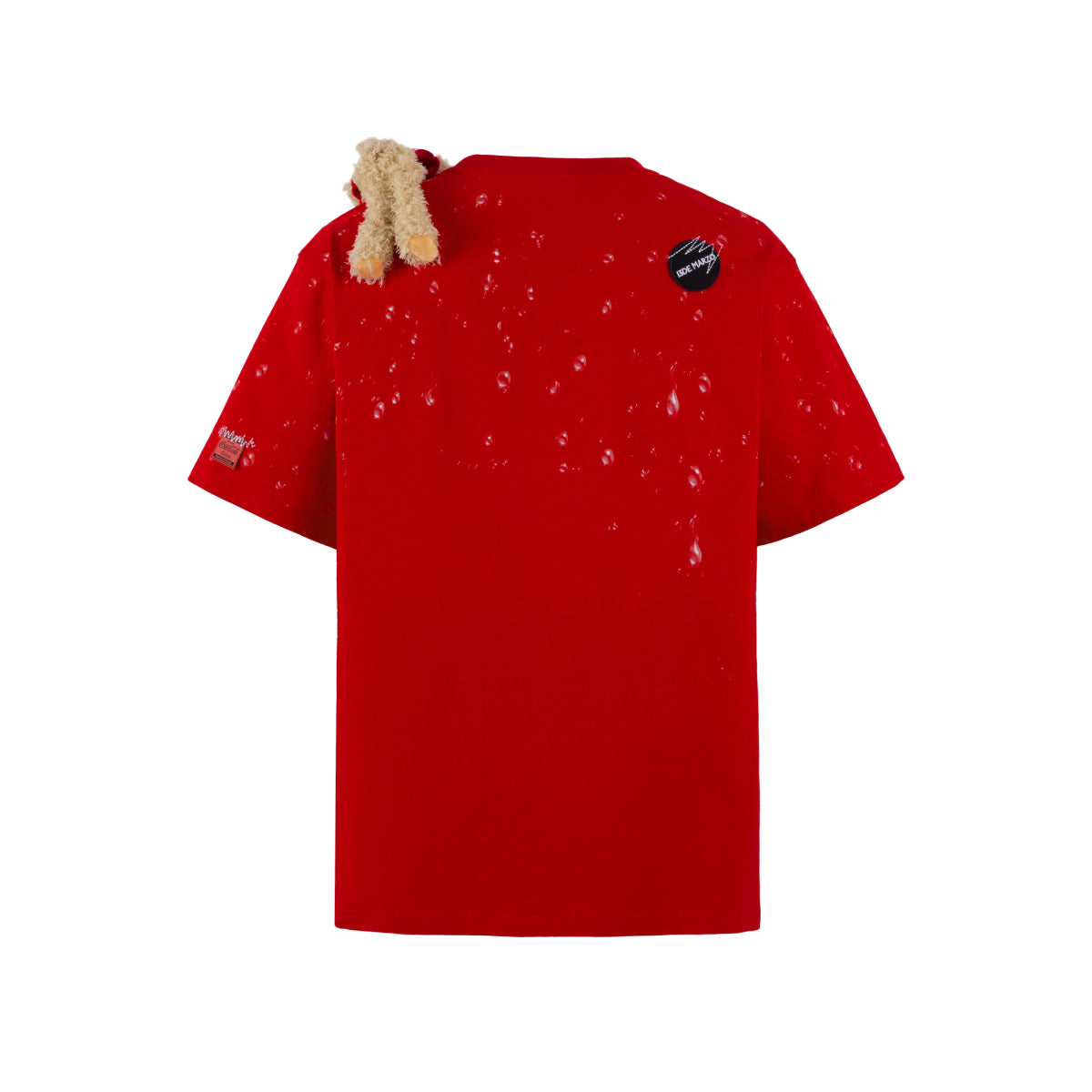 13De Marzo X Coca-Cola Bear Water Drop T-Shirt Red