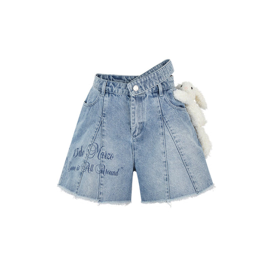 13De Marzo Doozoo Washed Skirt Shorts Blue