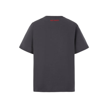 13De Marzo Layered Hamburger T-Shirt Dark Grey