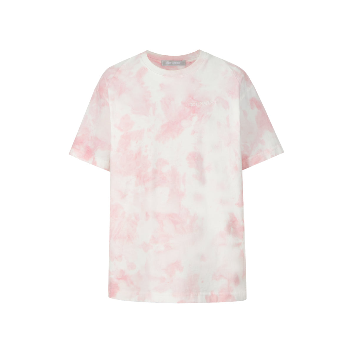 13De Marzo Doozoo Tie-dye Gradient T-Shirt Light Pink