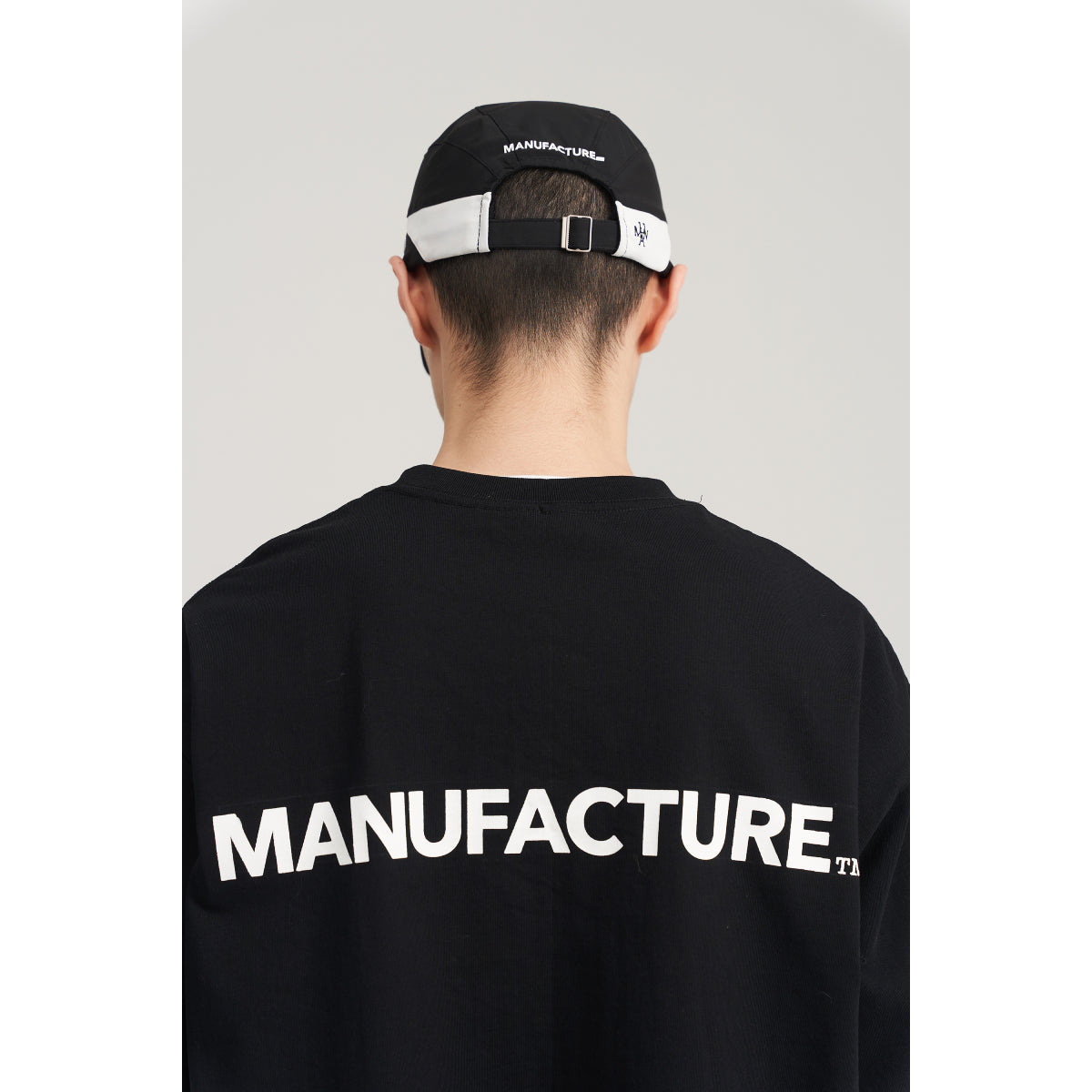 MANUFACTURE Team Uniform Basic Logo T-Shirt Black