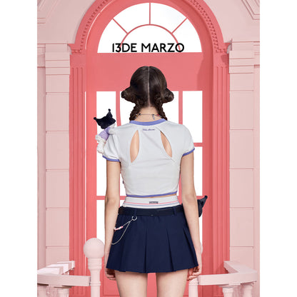 13De Marzo X Kuromi Cellphone Patch Slim Top White