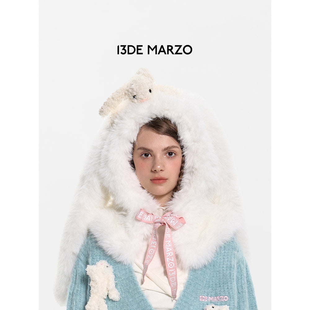 13De Marzo Doozoo Cosplay Balaclava White