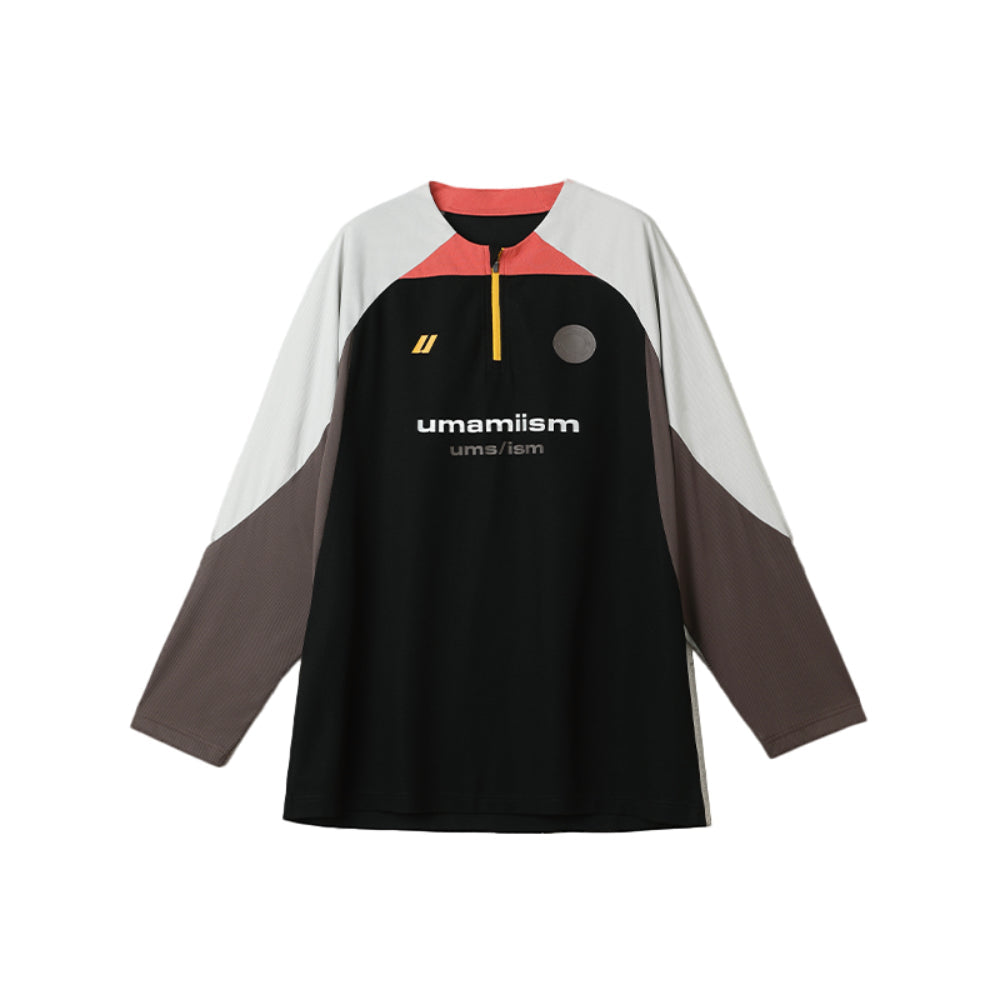 UMAMIISM Half-Zip Training Jersey Long Sleeve Top