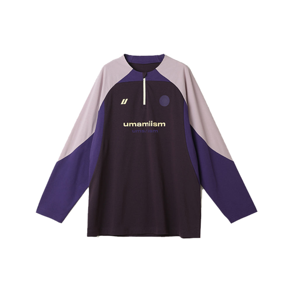 UMAMIISM Half-Zip Training Jersey Long Sleeve Top