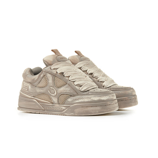 CANDYDONDA Basic Curbmelo Sneaker Brushed Grey