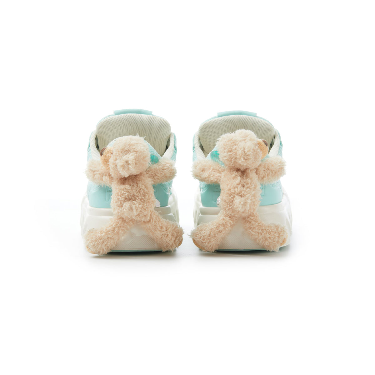 13De Marzo Plush Bear Melt Canvas Sneaker Green