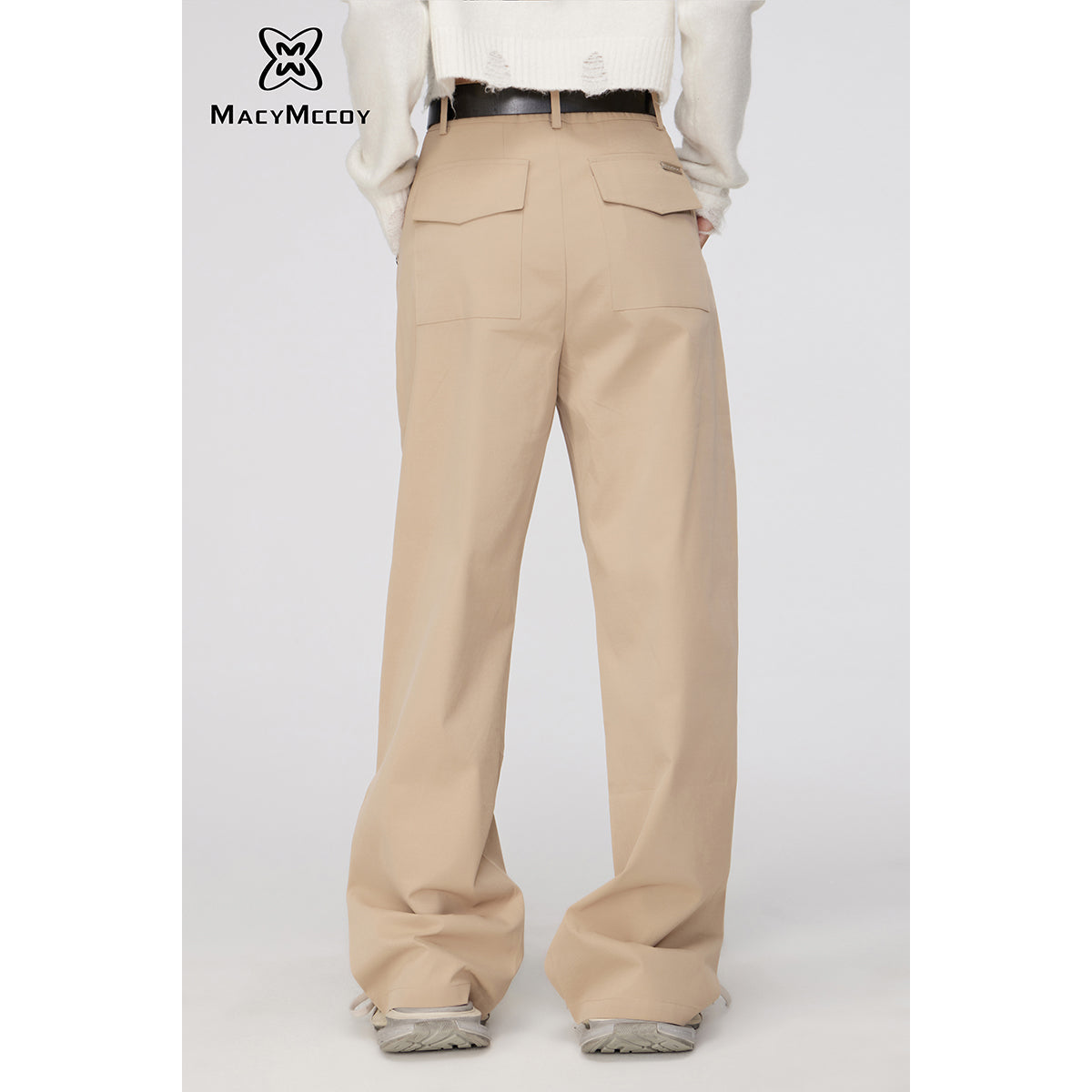 MacyMccoy Star Folded Oversized Cargo Pants