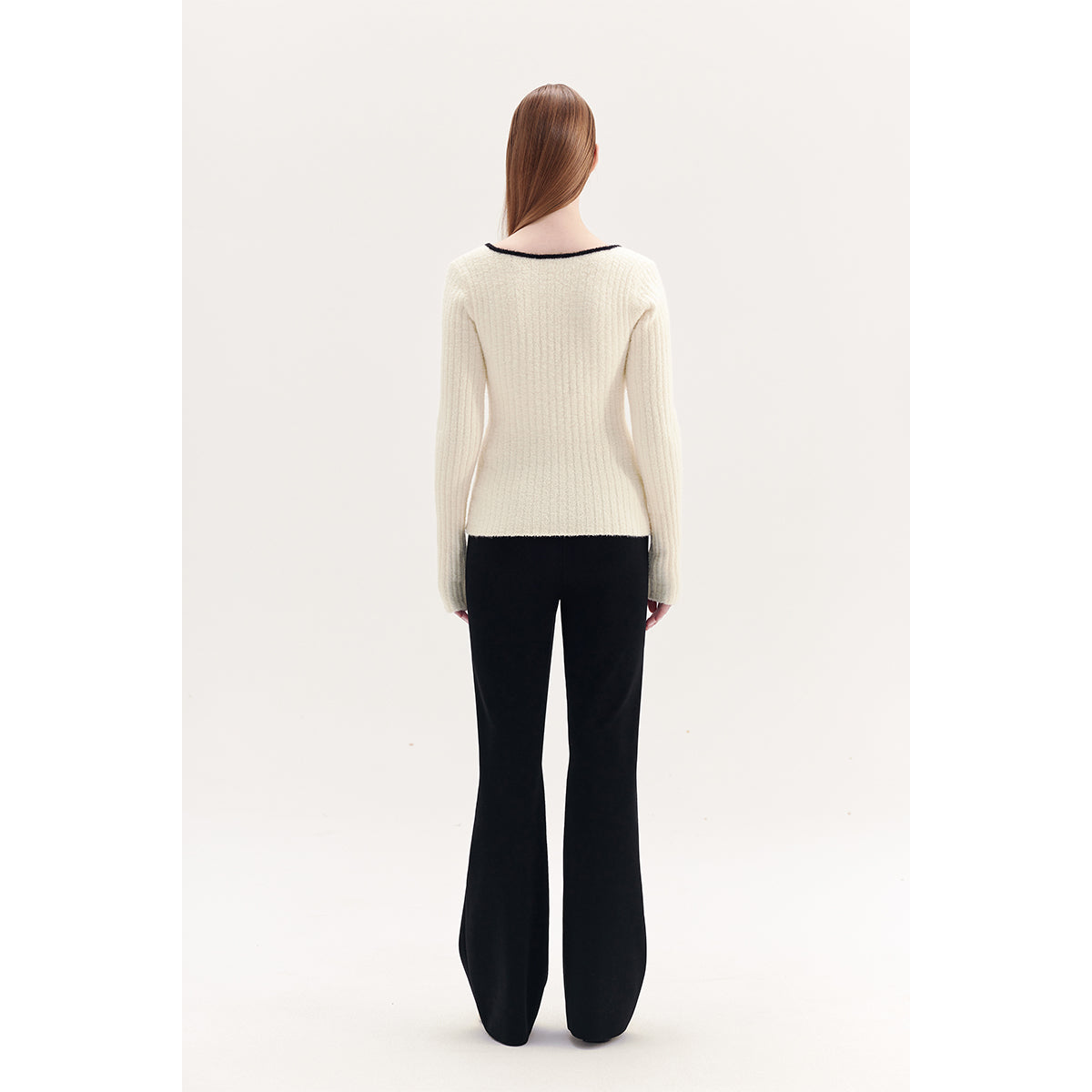 Rumia Aleph Knitted Jumper White