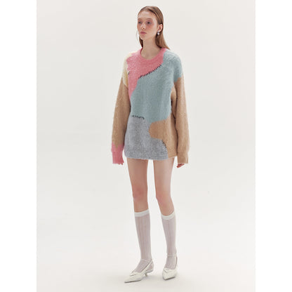 Rumia Lindon Knitted Jumper Pink Multicolour